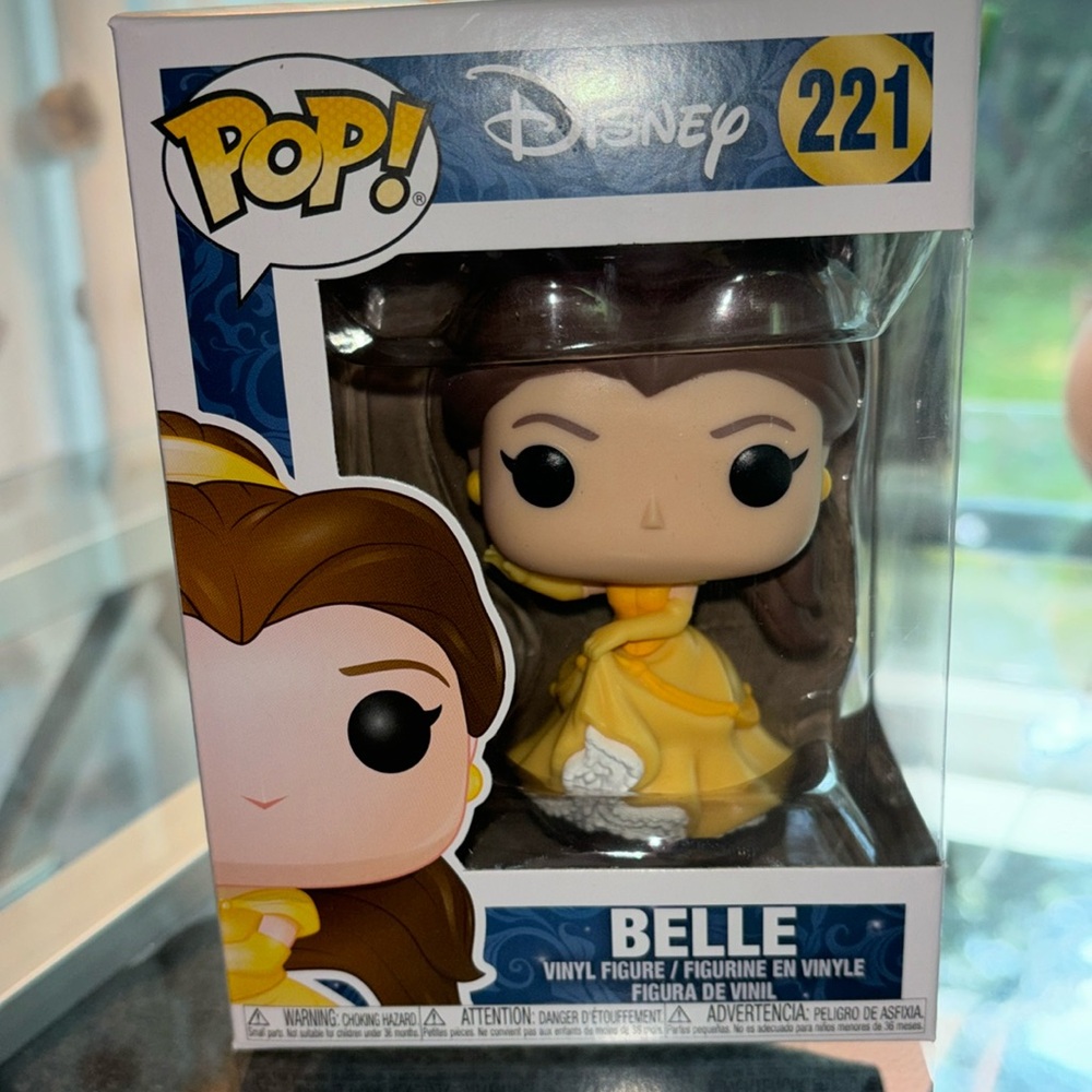 Pop! Belle. Disney. Number 221.